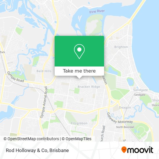 Rod Holloway & Co map