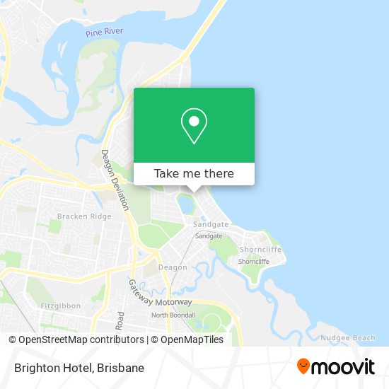 Brighton Hotel map