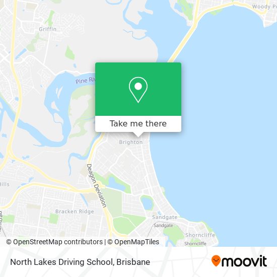 North Lakes Driving School map