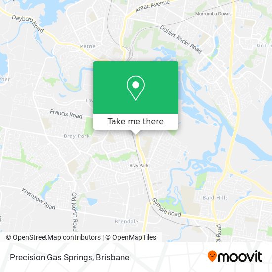 Precision Gas Springs map
