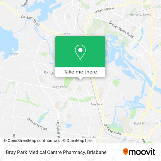 Bray Park Medical Centre Pharmacy map