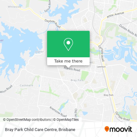 Bray Park Child Care Centre map