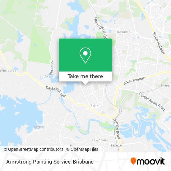 Armstrong Painting Service map
