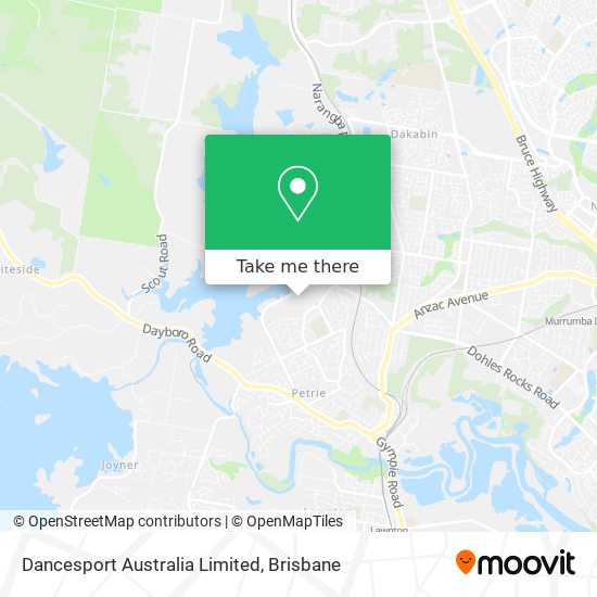 Dancesport Australia Limited map