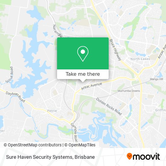 Sure Haven Security Systems map