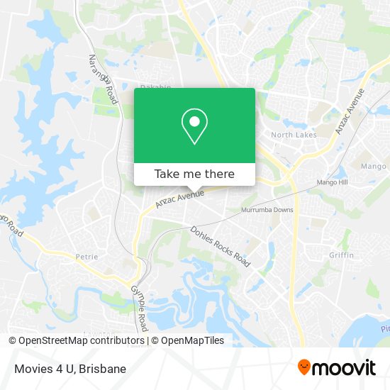 Movies 4 U map