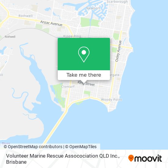 Mapa Volunteer Marine Rescue Assocociation QLD Inc.