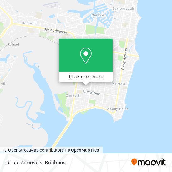 Ross Removals map