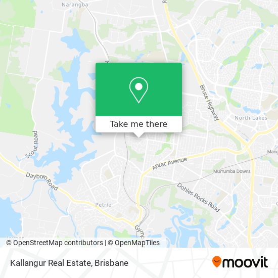 Kallangur Real Estate map