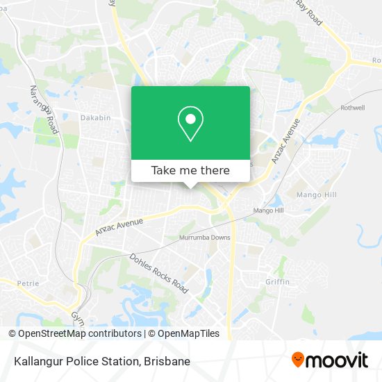 Kallangur Police Station map