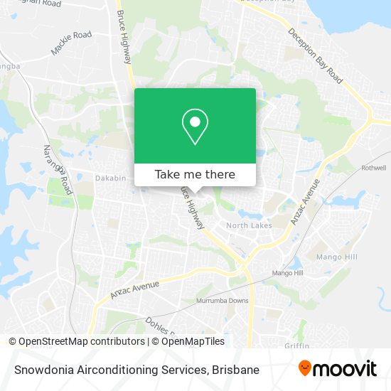 Snowdonia Airconditioning Services map