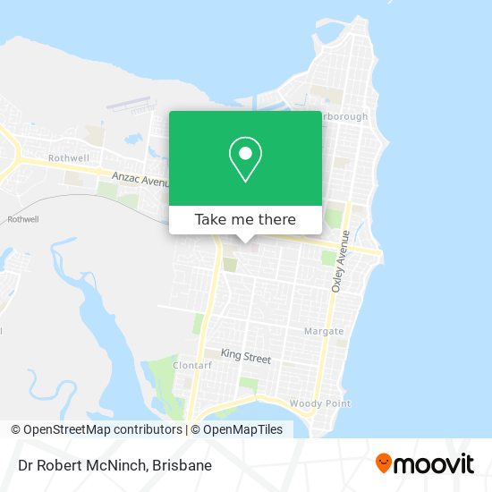 Dr Robert McNinch map