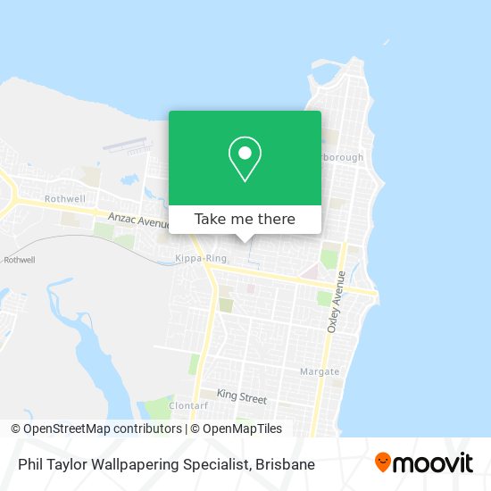 Phil Taylor Wallpapering Specialist map