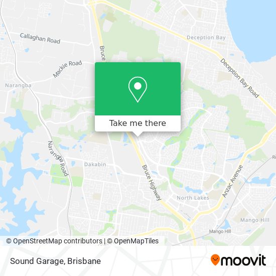Sound Garage map