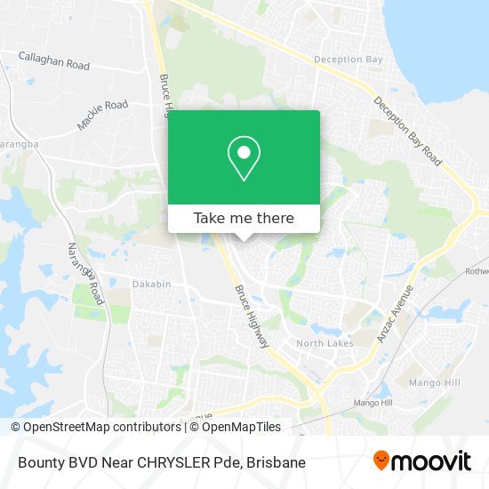 Bounty BVD Near CHRYSLER Pde map