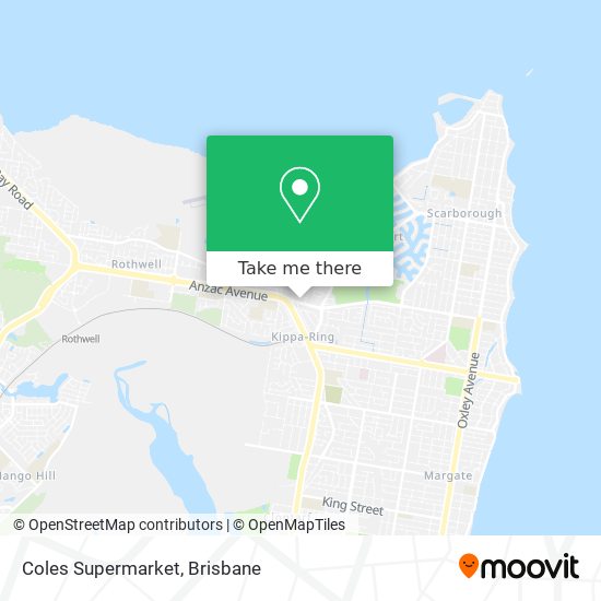 Coles Supermarket map
