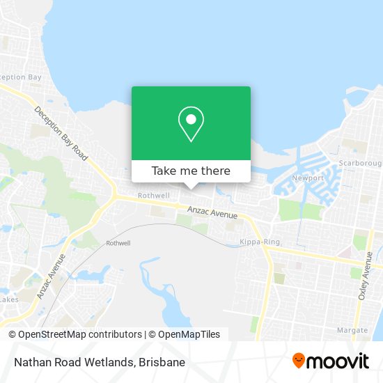 Nathan Road Wetlands map