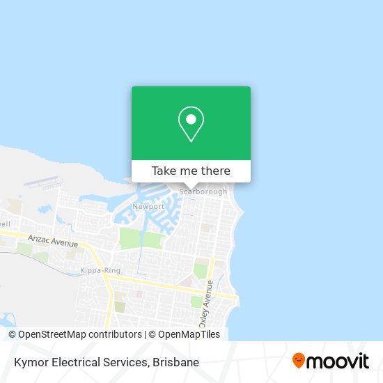 Kymor Electrical Services map