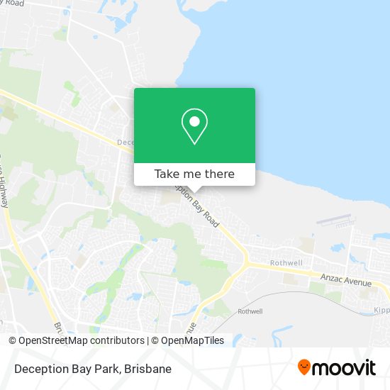 Deception Bay Park map