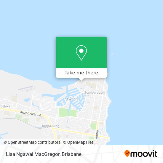 Lisa Ngawai MacGregor map