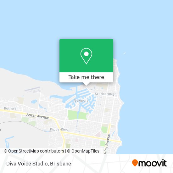 Diva Voice Studio map