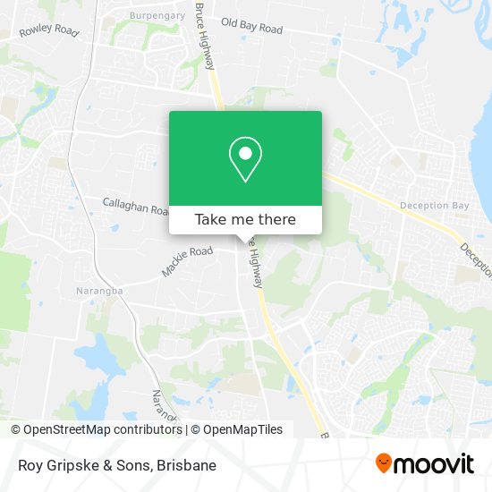 Roy Gripske & Sons map