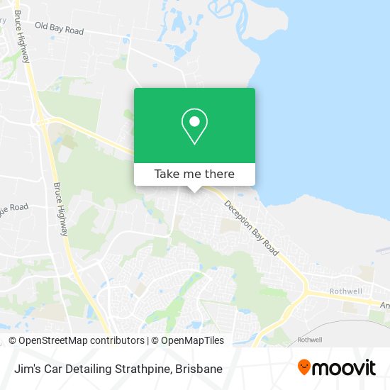 Jim's Car Detailing Strathpine map
