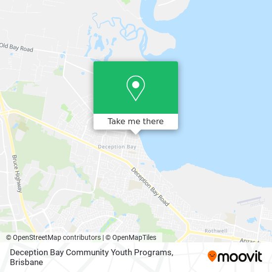 Deception Bay Community Youth Programs map