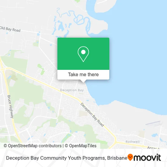 Mapa Deception Bay Community Youth Programs