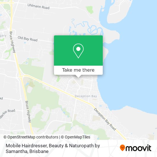 Mobile Hairdresser, Beauty & Naturopath by Samantha map