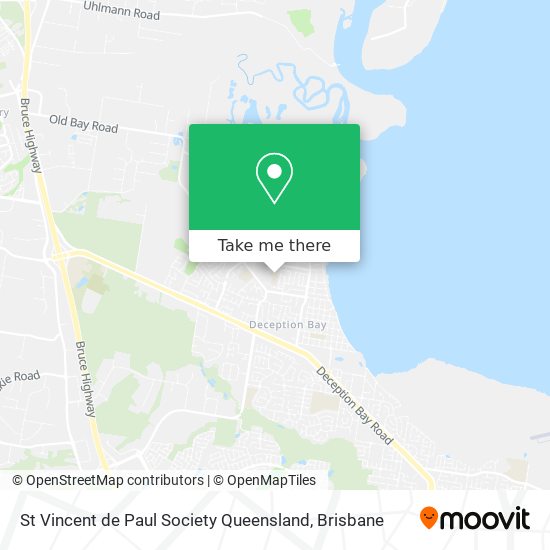St Vincent de Paul Society Queensland map
