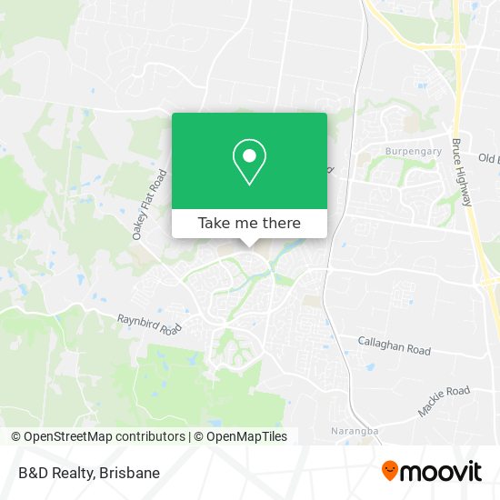 B&D Realty map
