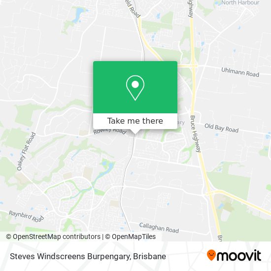 Steves Windscreens Burpengary map