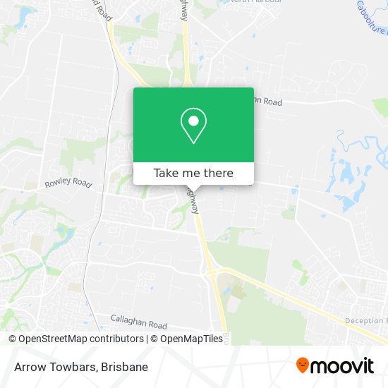 Arrow Towbars map