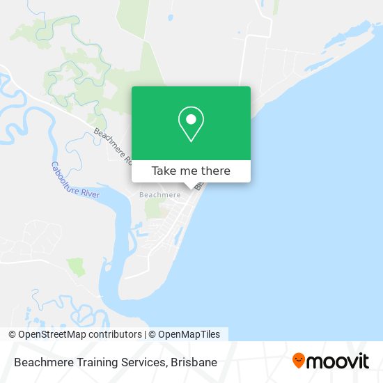 Beachmere Training Services map