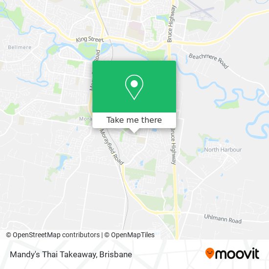 Mandy's Thai Takeaway map