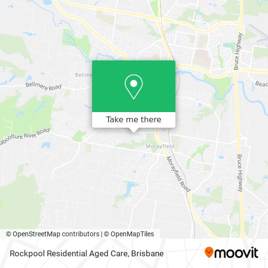 Rockpool Residential Aged Care map