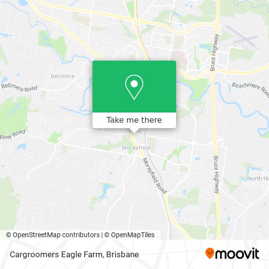 Cargroomers Eagle Farm map