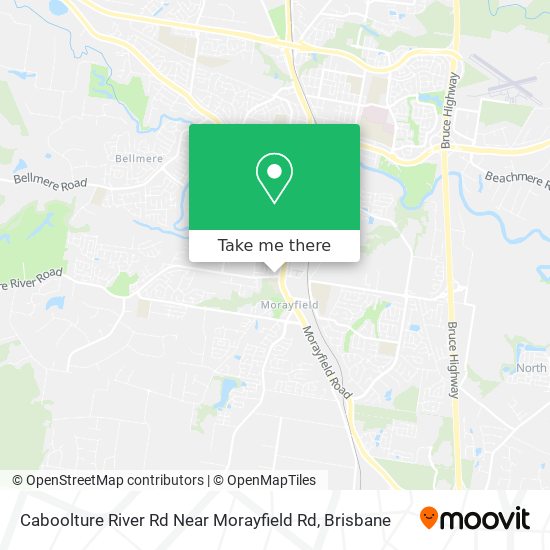 Caboolture River Rd Near Morayfield Rd map