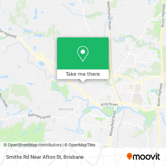 Smiths Rd Near Afton St map