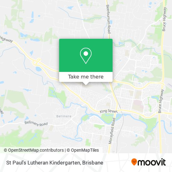 St Paul's Lutheran Kindergarten map