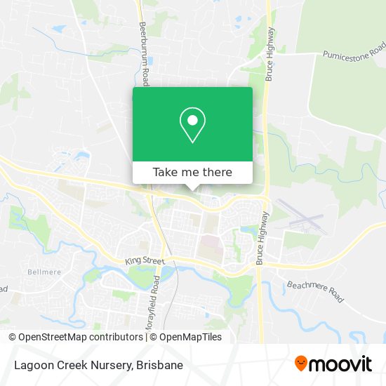 Lagoon Creek Nursery map