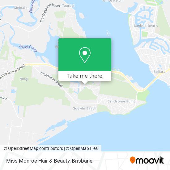 Miss Monroe Hair & Beauty map