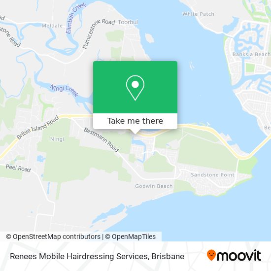 Renees Mobile Hairdressing Services map