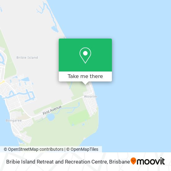 Bribie Island Retreat and Recreation Centre map
