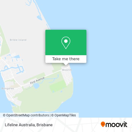 Lifeline Australia map