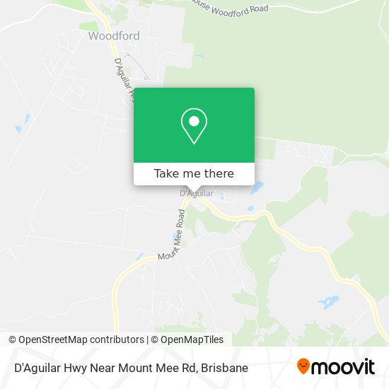 D'Aguilar Hwy Near Mount Mee Rd map