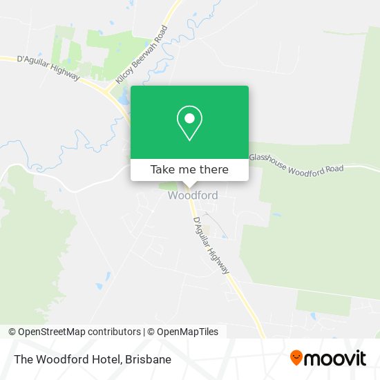 The Woodford Hotel map