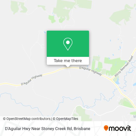 D'Aguilar Hwy Near Stoney Creek Rd map