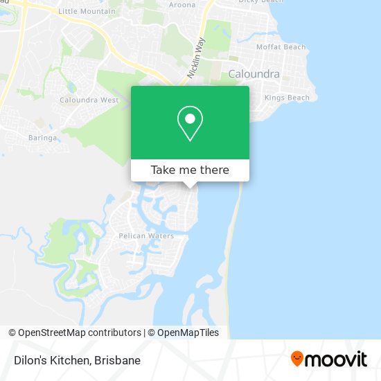 Dilon's Kitchen map